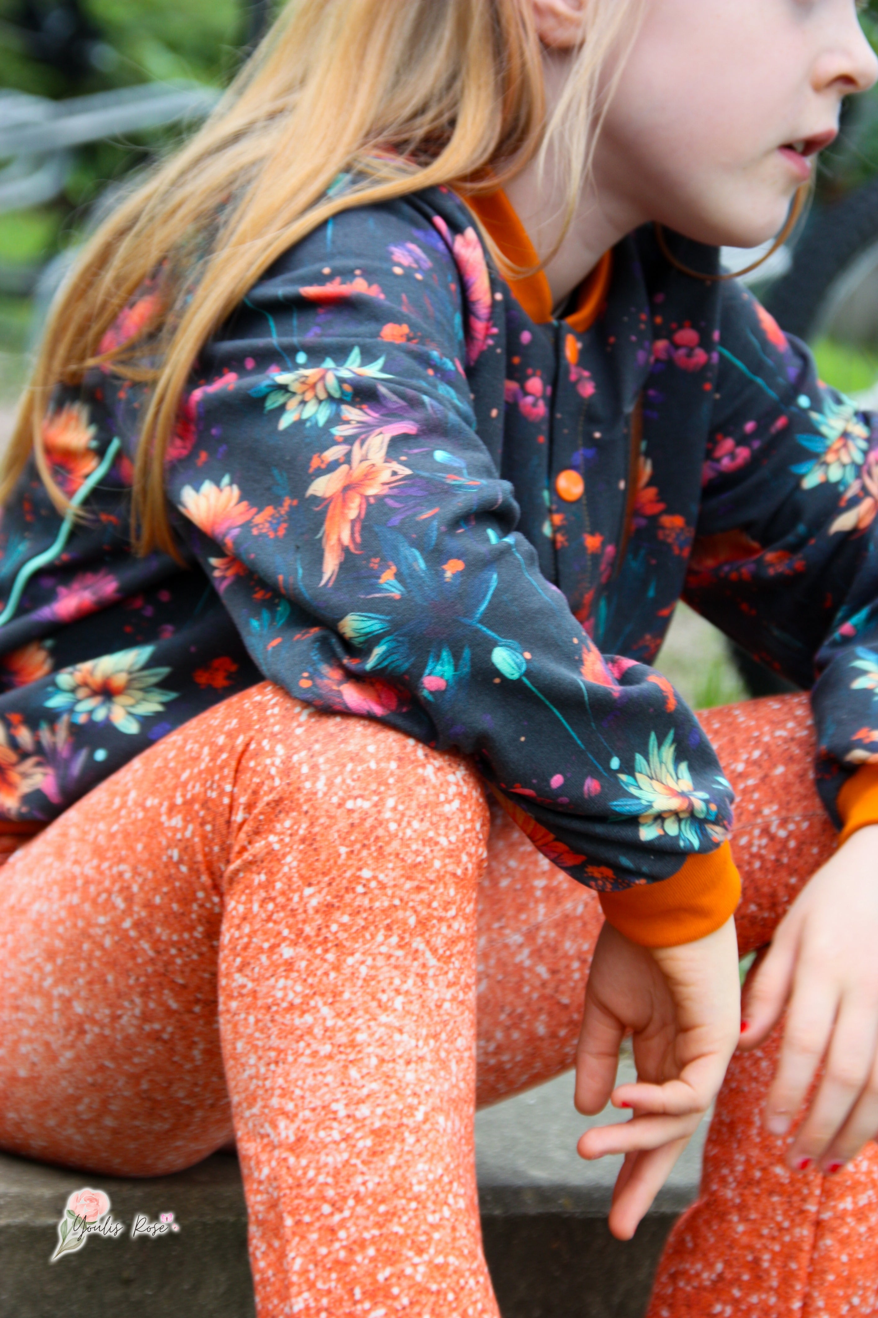 Orange Glitzer Optik Dauervorbestellung